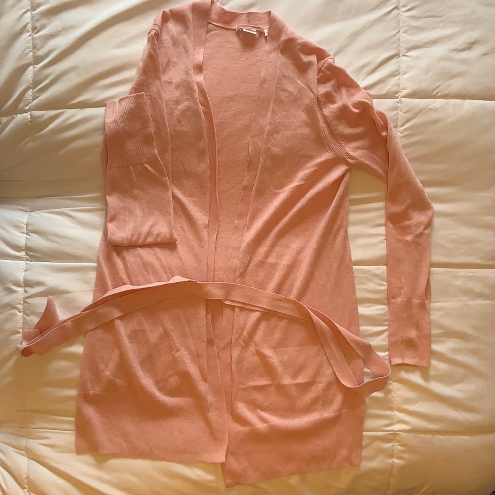Pink Gap Cardigan